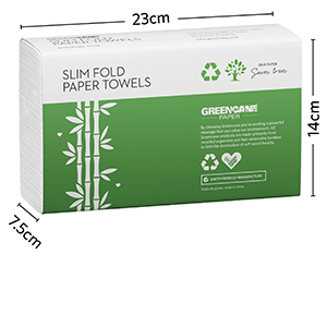 Greencane papier 2 plis papier Toilette Pack de 12 4 Pack 300 feuilles 
